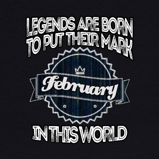 legends-legends are born to put their mark in this world february by INNOVATIVE77TOUCH